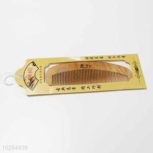 Wholesale Peach Wood Comb/Portable Hair Brush