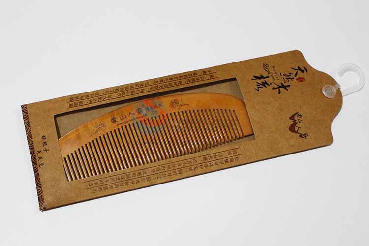 High Quality Peach Wood Comb/Portable Hair Brush