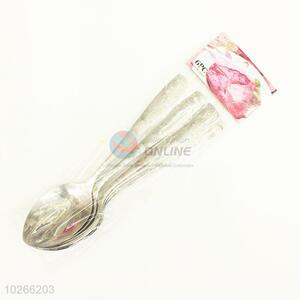 Wholesale cute simple cheap 6pcs spoons