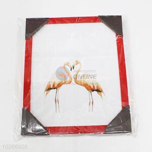 Fashion Red Frame Home Decorative Wall Painting Crafts
