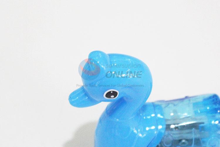 Popular top quality cute swan shape 4pcs pencil sharpeners