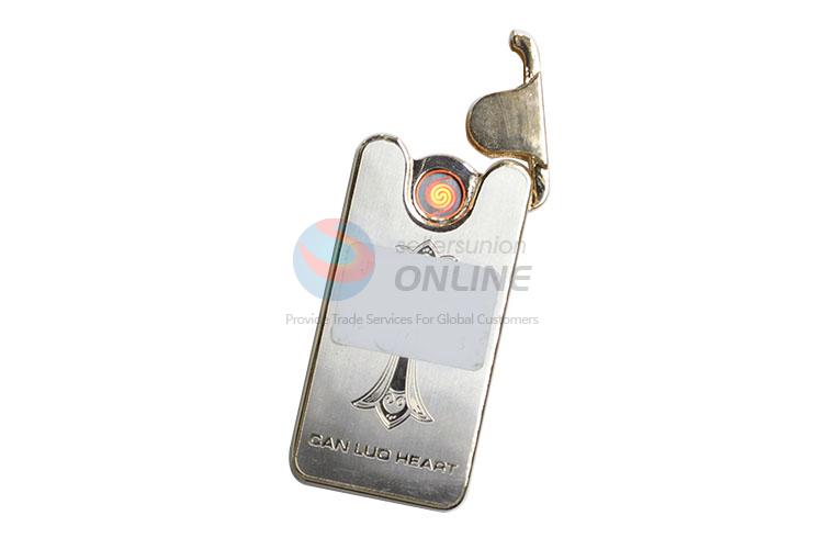Factory Wholesale Stainless Iron USB Lighters for Sale