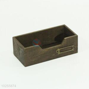 Wholesale wooden cheap storage box 16.5*8*5.5cm