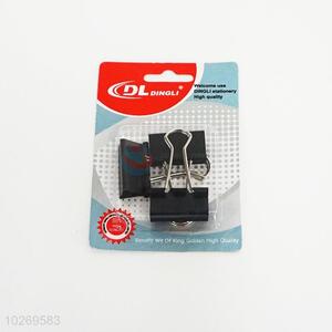Low price new style 3pcs black binder clips