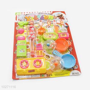 Hot Sale Preschool Educational Plastic DIY Kitchenware Toy