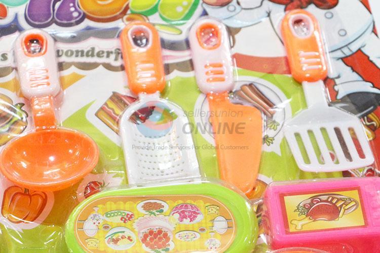 Hot Sale Preschool Educational Plastic DIY Kitchenware Toy