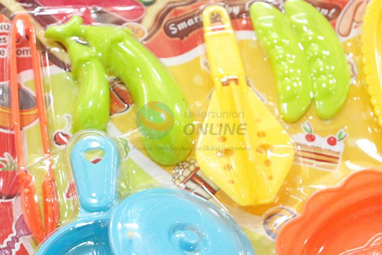 Latest Arrival Plastic Kitchen Set Plastic Kitchenware Toy