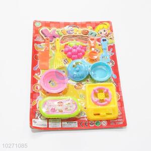 China Factory Plastic Kitchen Set Plastic Kitchenware Toy