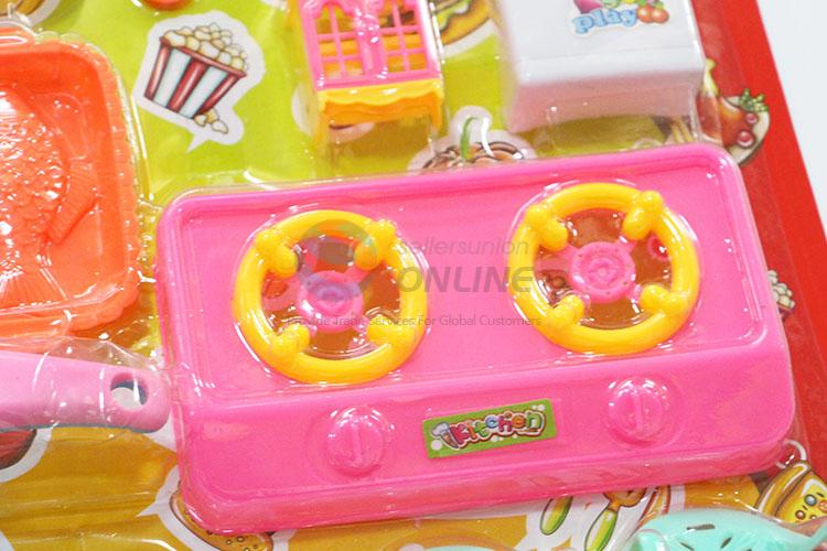 High Quality Role Play Kids Plastic Kitchenware Toys