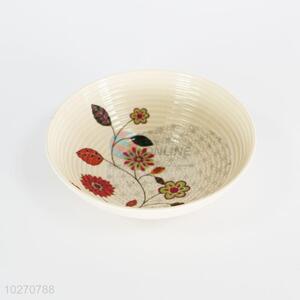 New Arrival Household Flower Printed Melamine Bowl