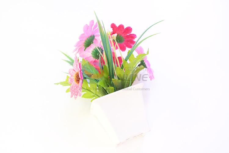 Factory sales cheapest artificial flower pot/fake potted plant