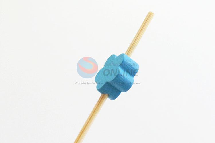 Normal best low price blue flower fruit toothpick