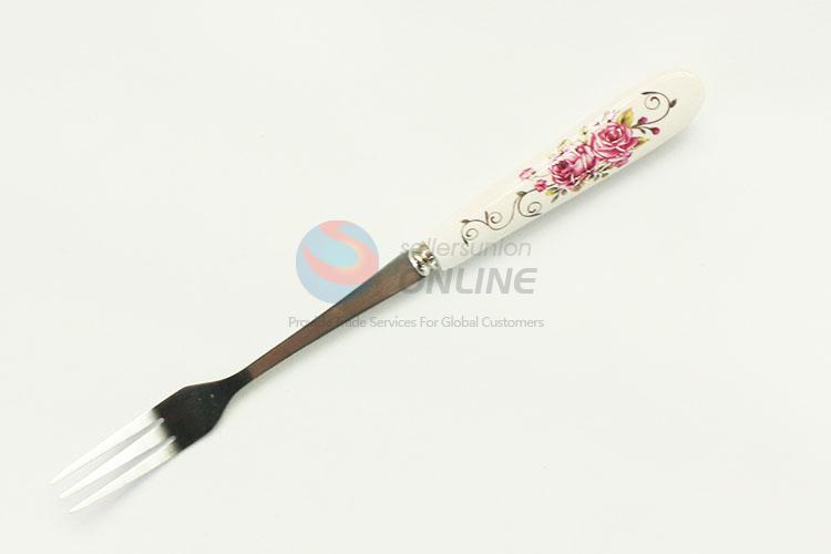 Cheap price stainless steel fruit fork