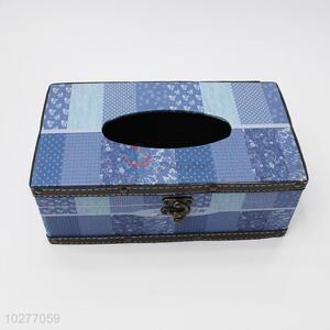 High Quality Blue Paper Towel Box