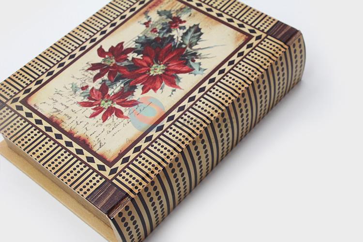 China Wholesale 3pcs Flower Pattern Book Storage Box