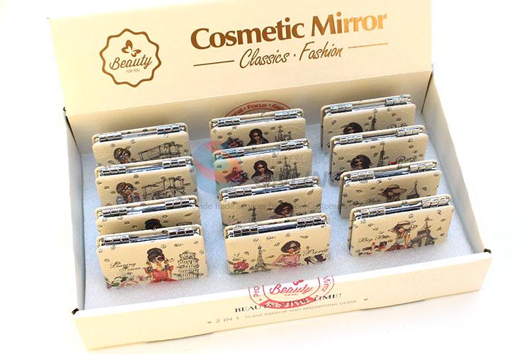 Good Quality Square Pocket Cosmetic Mirror for Sale