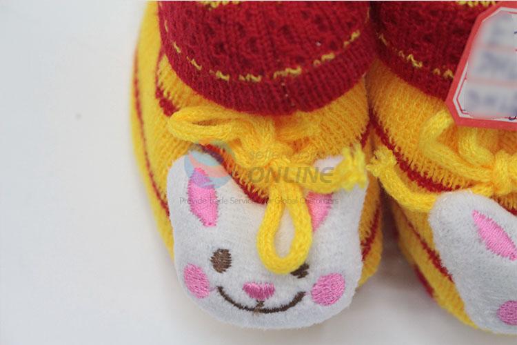 Funny rabbit design baby shoes