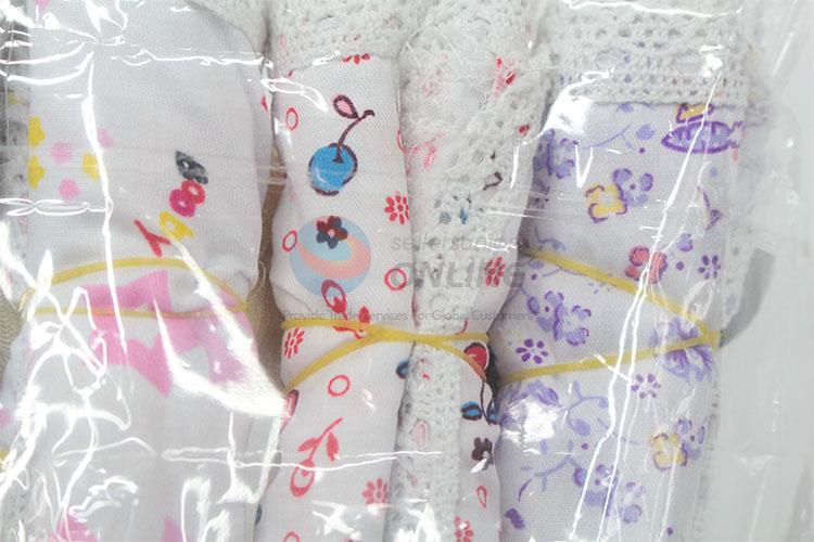 Top quality Floral pattern
 cotton infant kerchief