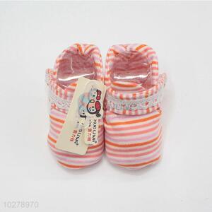Eco-Friendly colored cotton baby shoes