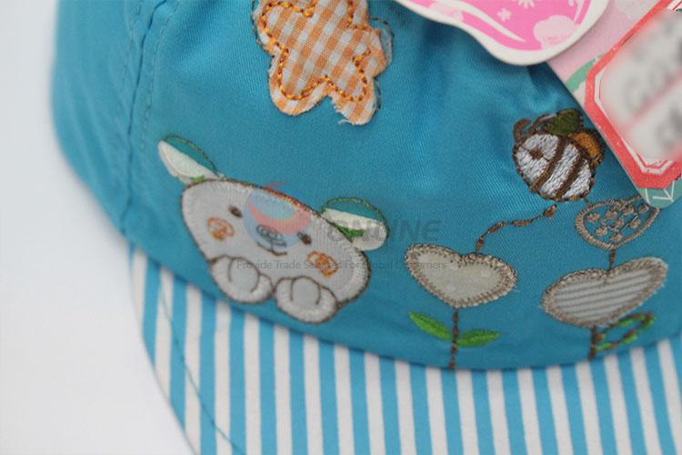 Durable cartoon  baby baseball cap/sunhat