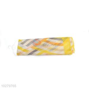 Promotional Yellow TR Cotton Scarf for Women