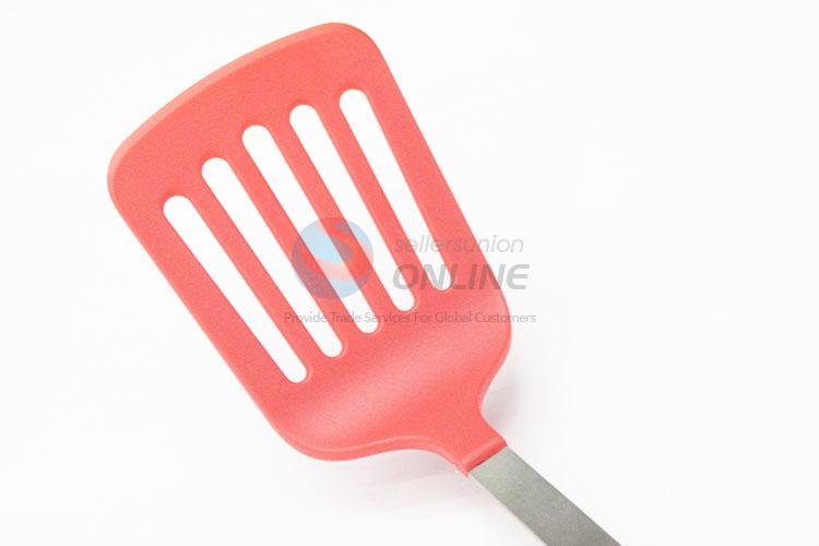 Stainless Steel Slotted Strainer Candy Color Skimmer Spoon