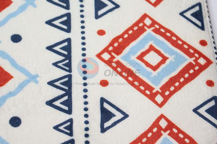 Wholesale Anti-Skid Colorful  Geometry Pattern Living Room Carpet Floor Mat