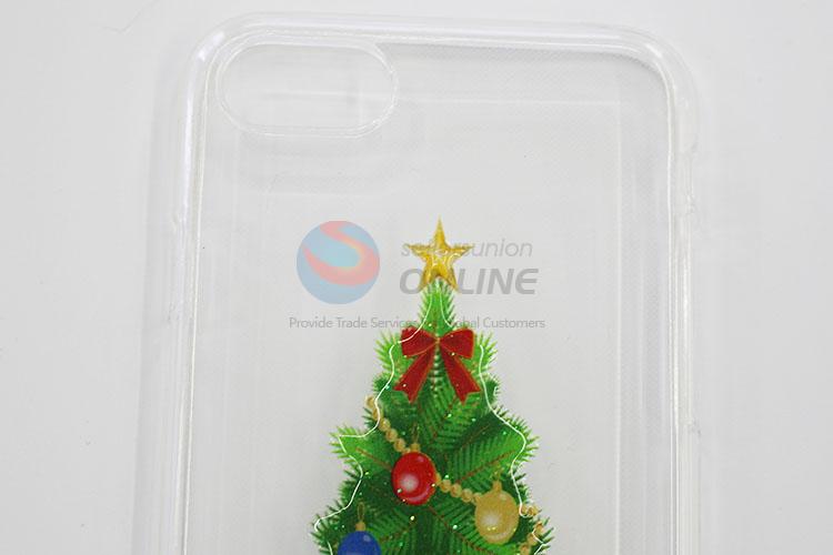 Wholesale Factory Chirstmas Tree Pattern Acrylic Mobile Phone Shell for iphone