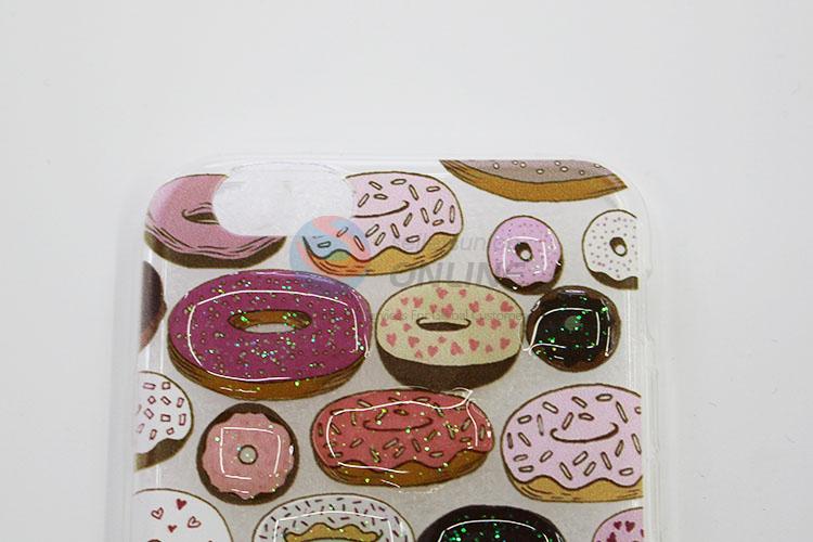 High Quality Yummy Doughnut Printed Acrylic Mobile Phone Shell for iphone