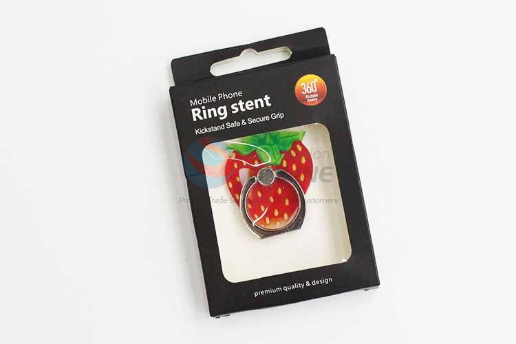 Strawberry Pattern Round Mobile Phone Ring/Holder/Ring Stent