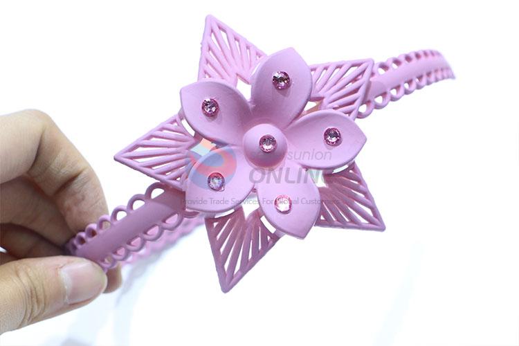 High Quality Flower Thin Hair Clasp For Girls