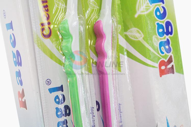 Nice design soft adult toothbrush for promotions