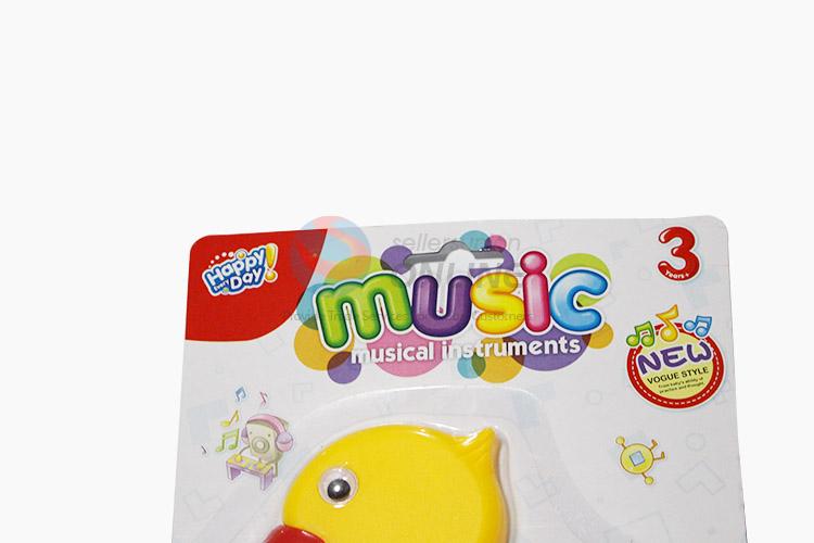 Cheap high sales new design kids toy duck music instrument