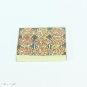 9pcs Craft Candles Set For Decoration