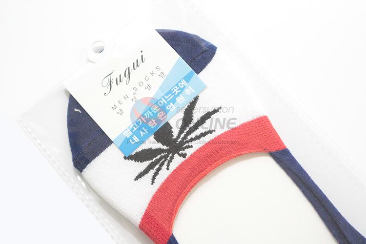 Good quality top sale men summer cotton breathable low cut ped socks