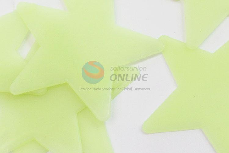 Top quality great 20pcs star shape luminous stickers