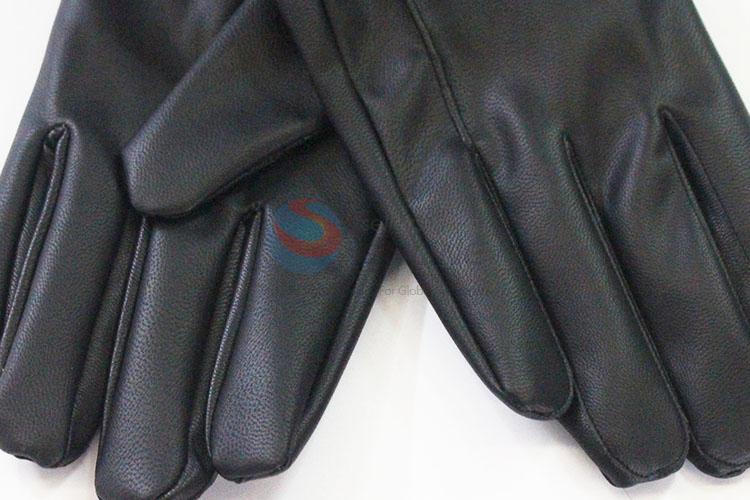 Promotional cool low price black women glove