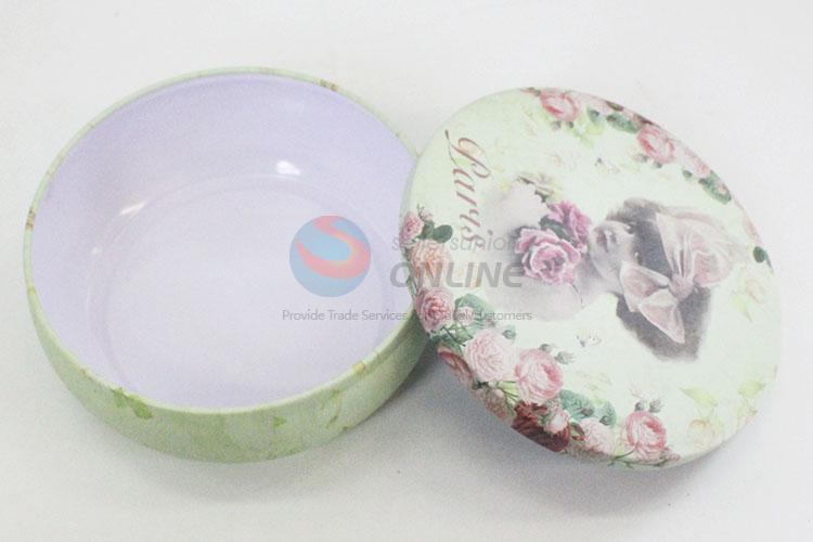 Hot Sale Bowl Shape Storage Box Storage Tin Cans