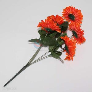 Orange Plastic Flower/Artificial Flower with Wholesale Price