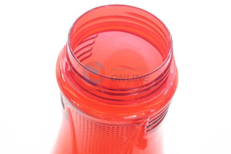 Portable Sport Water Bottle Plastic Drink Bottle With Straw