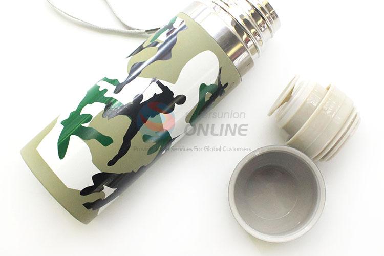 Fashion Camouflage Pattern Stainless Steel Vacuum Cup