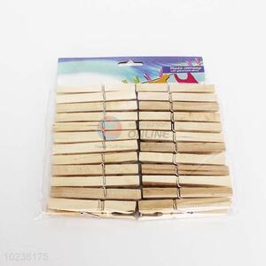 24pcs/Set Clothes pegs wooden clip for towel socks coat