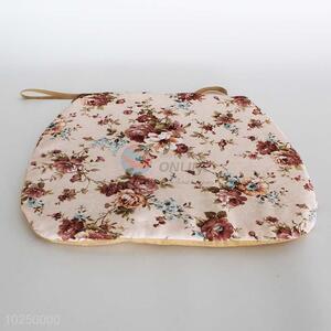 Wholesale good quality flower printed seat cushion