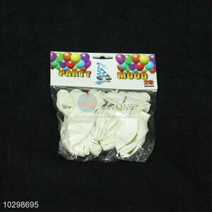 Cheap Price 20PC White Balloons for Party Decoration
