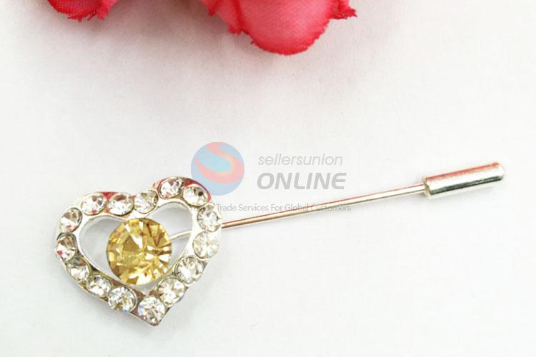 Promotional Gift Jewelry Rhinestone Brooch for Party