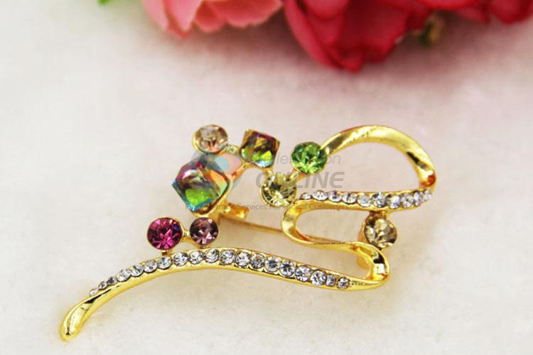 High Quality Rhinestone Brooch for Wedding Invitations