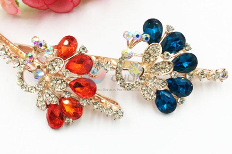 Pretty Cute Hair Accessories Rhinestone Hair Clips Hairpin