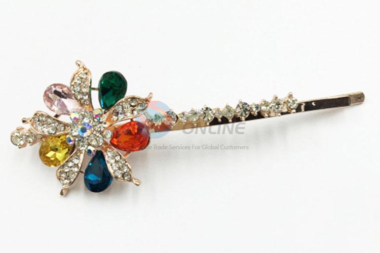 High Quality Hair Accessories Rhinestone Hair Clips Hairpin