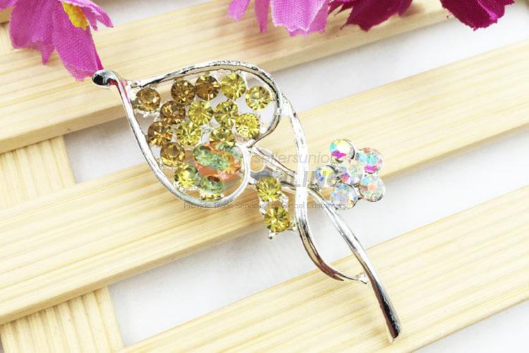 New Arrival Rhinestone Brooch for Wedding Invitations