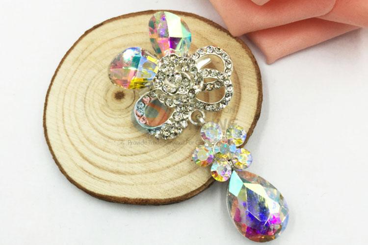 Promotional Gift Luxury Rhinestone Brooch for Ladies